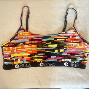 Ethika multi color bra/sports bra / tank